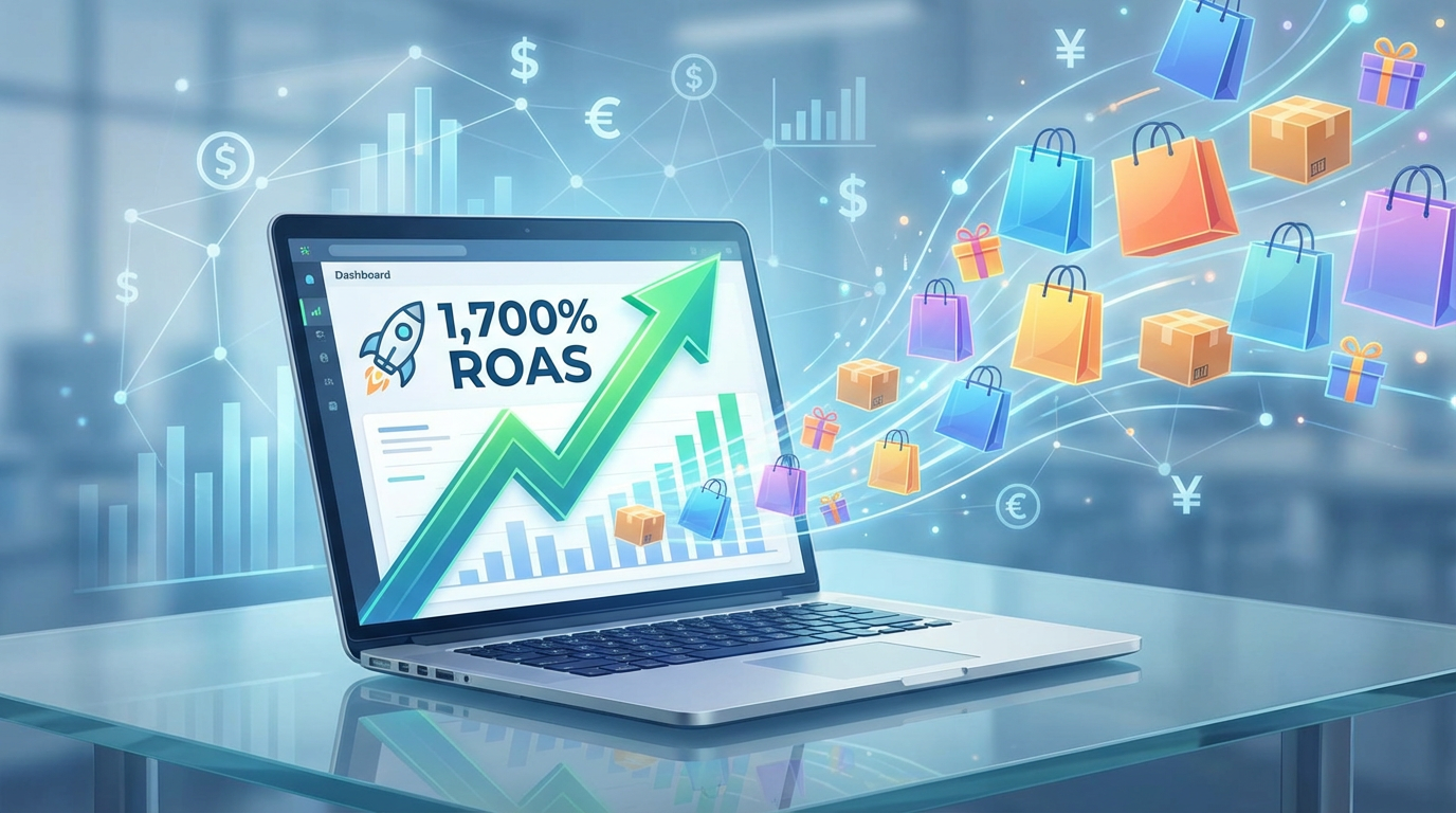 firefly gemini flash google ads roas 1,700 in 22 days for e commerce brand 156102